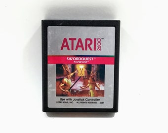 Atari 2600 Swordquest FireWorld ATARI 2600 Video Game Cartridge