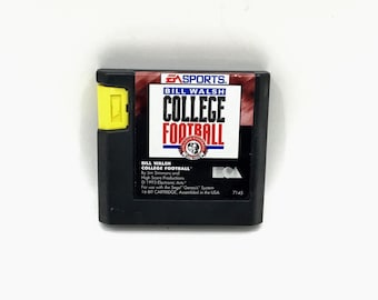 Bill Walsh College Football SEGA Genesis Video Game Cartridge