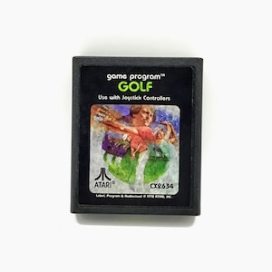 Atari 2600 GOLF Video Game Cartridge