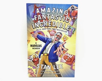 Amazing Fantastic Incredible A Marvelous Memoir Stan Lee Marvel Comics