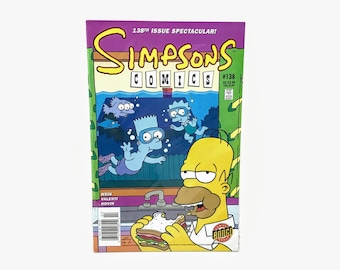 Simpsons Comics #138 Comic Book, Bongo Comics Group