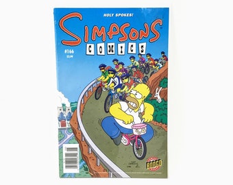 Simpsons Comics #166 Holy Spokes!, Comic Book, Bongo Comics Group