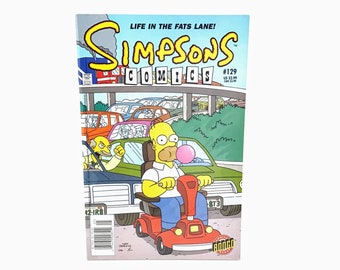 Simpsons Comics #129 Comic Book, Bongo Comics Group