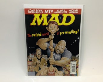 MAD Magazine #378 Wrestling Cover