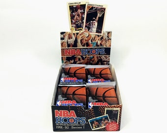 1991-92 NBA Hoops Series 1 FACTORY SEALED Pack