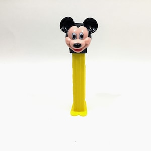 Vintage Mickey Mouse Yellow PEZ Dispenser - Disney PEZ