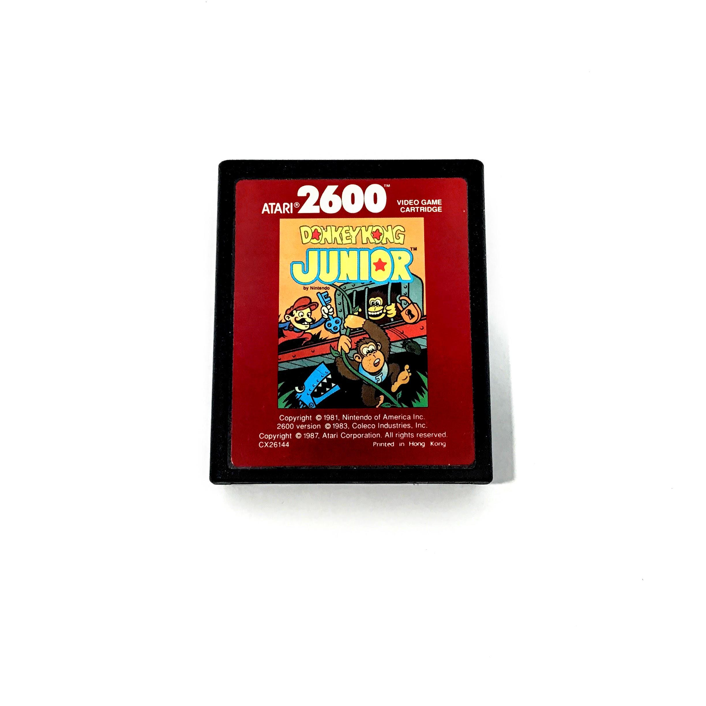 Vintage Atari 2600 Donkey Kong Junior Video Game Cartridge - Etsy