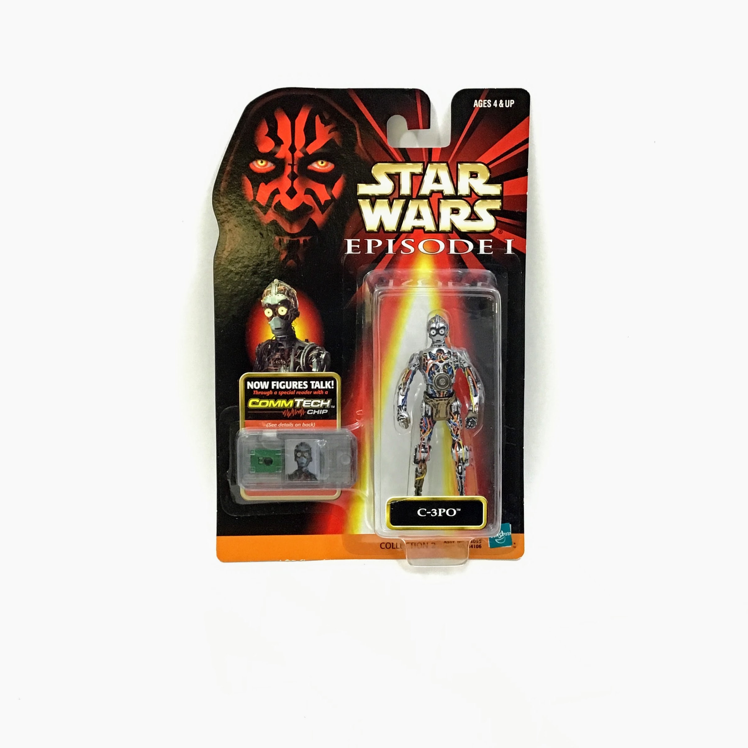 Star Wars Episode I: The Phantom Menace, Qui-Gon Jinn (Jedi Duel) Action  Figure, 3.75 Inches 