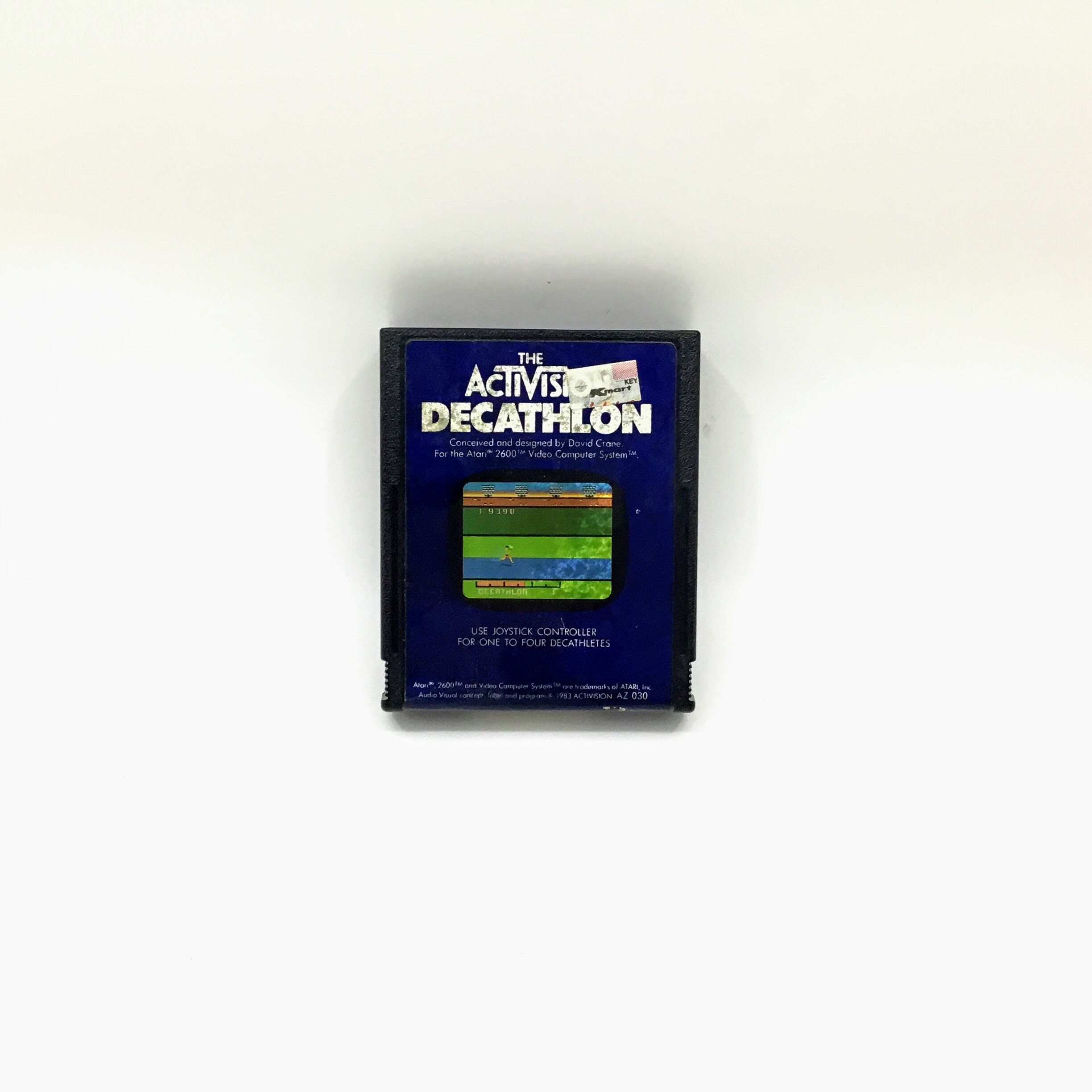 Activision Decathlon Atari 2600 Video Game Cartridge Etsy