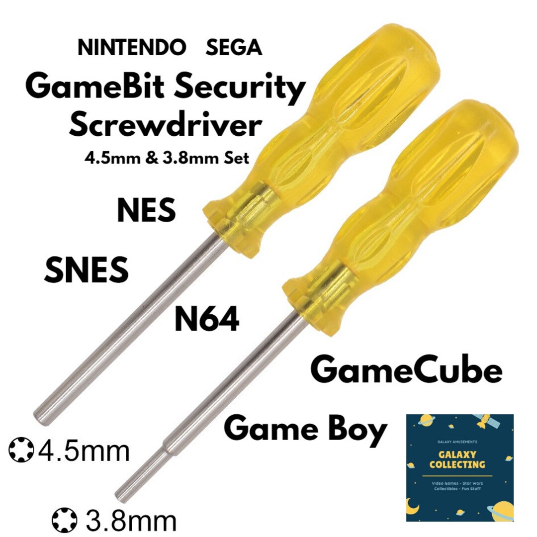 Videogame Screwdriver Set for Video Game Repair Etsy