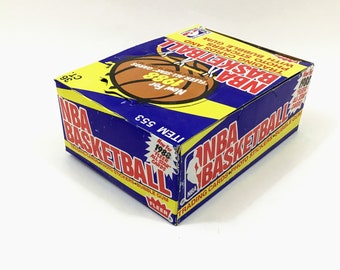 1988 fleer basketball box