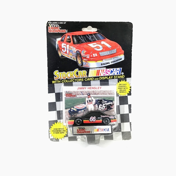 Jimmy Hensley 66 NASCAR Phillips 66 Car Racing Champions Stock Car DieCast 1/64