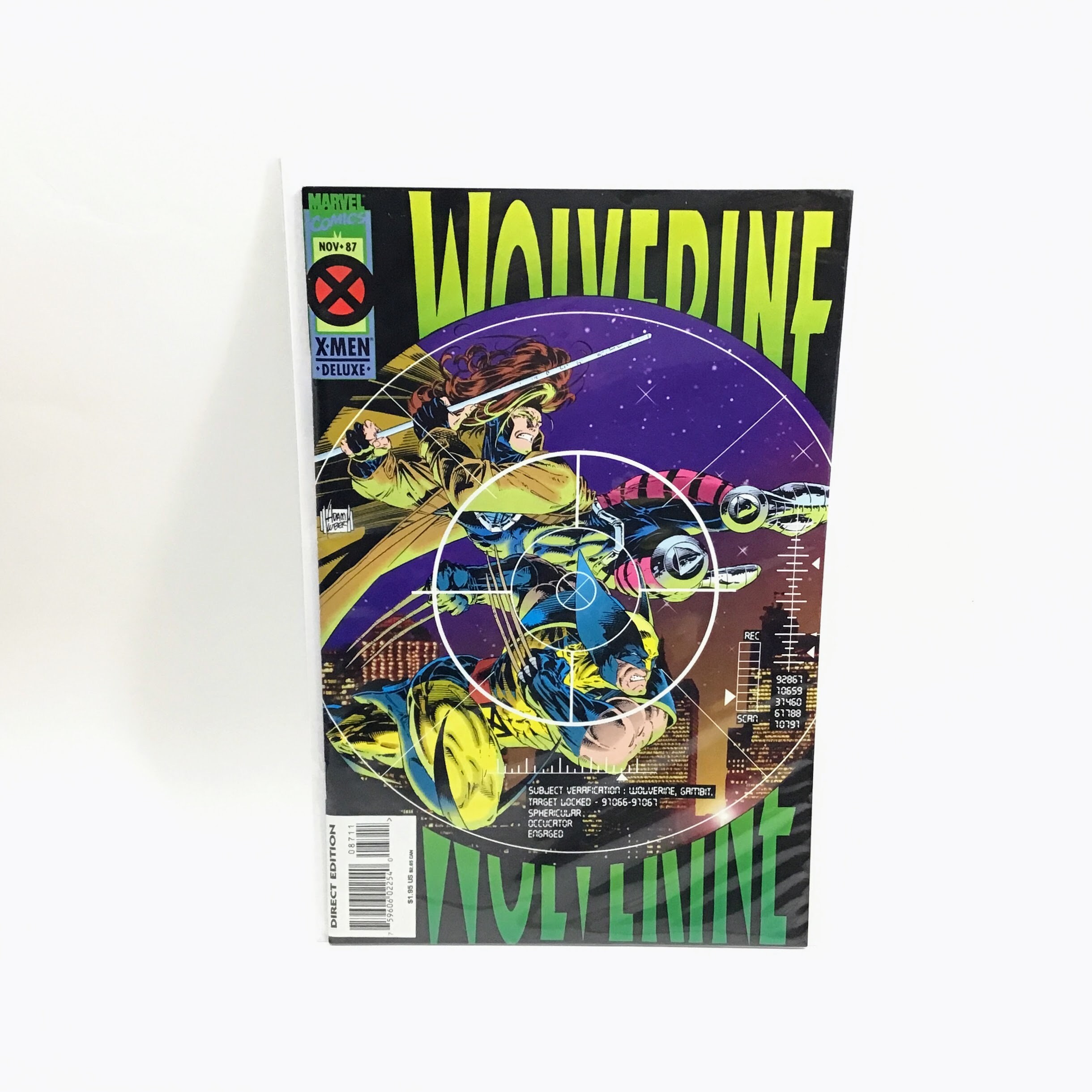 Wolverine X-men Deluxe Wolverine Nov #87 Comic Book Marvel Comics