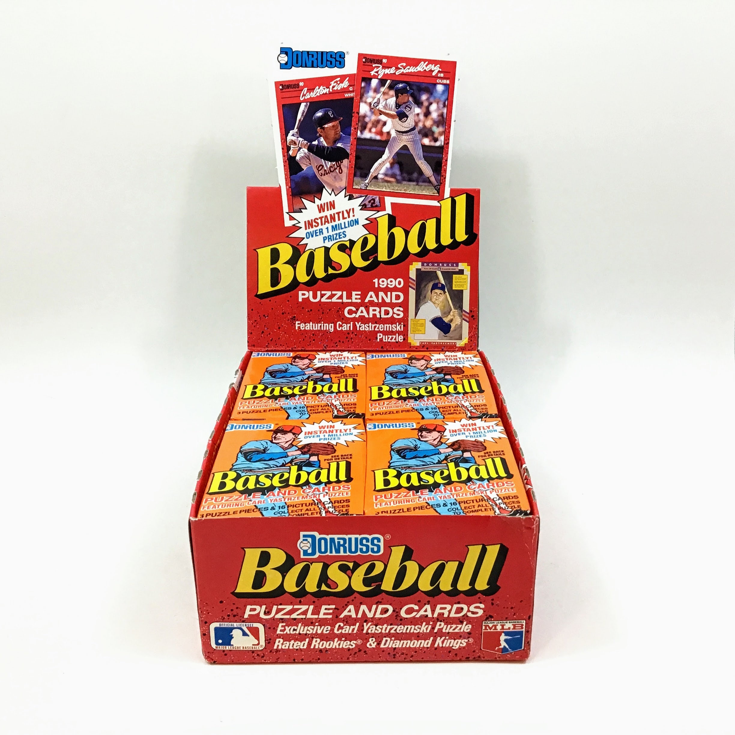 1-PACK 1990 DONRUSS BASEBALL Trading Cards - Etsy