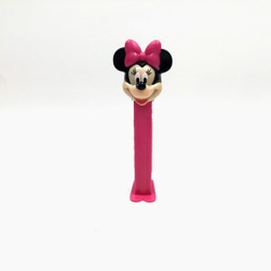 Vintage Minnie Mouse Pink PEZ Dispenser - Disney PEZ