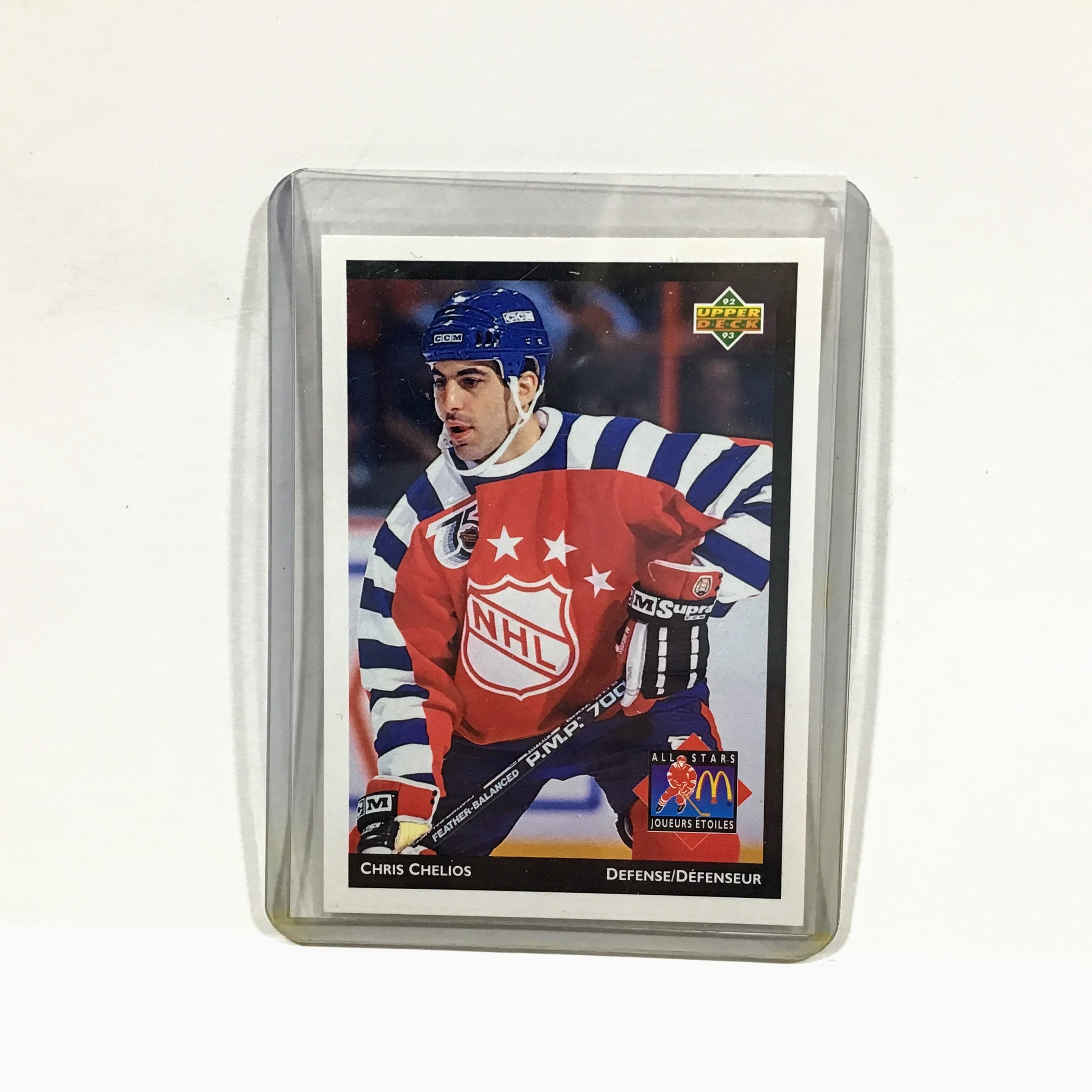 Chris Chelios 2002 NHL All-Star Game authentic CCM stitched XL jersey Red Wings