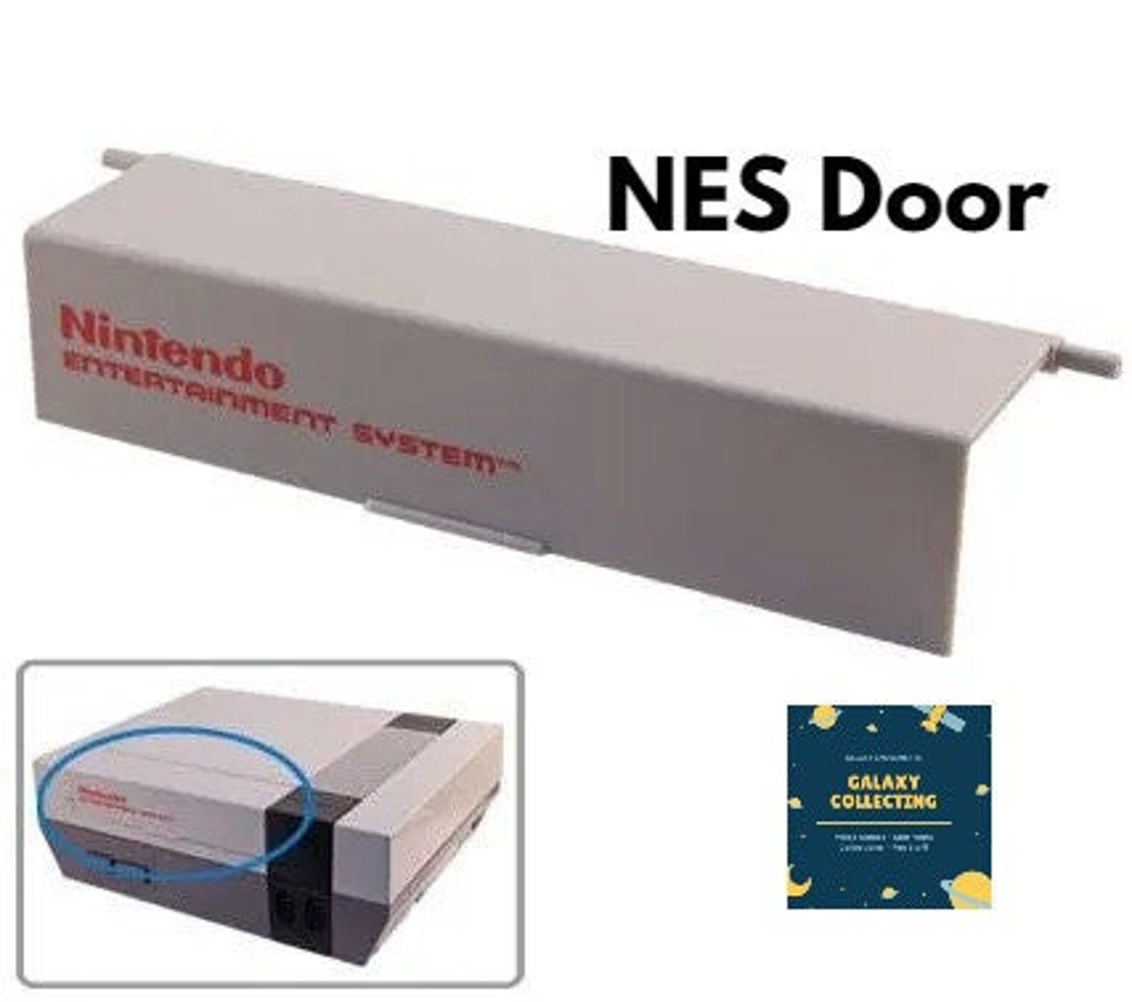 NES Door Replacement Cover Part for Nintendo NES Etsy