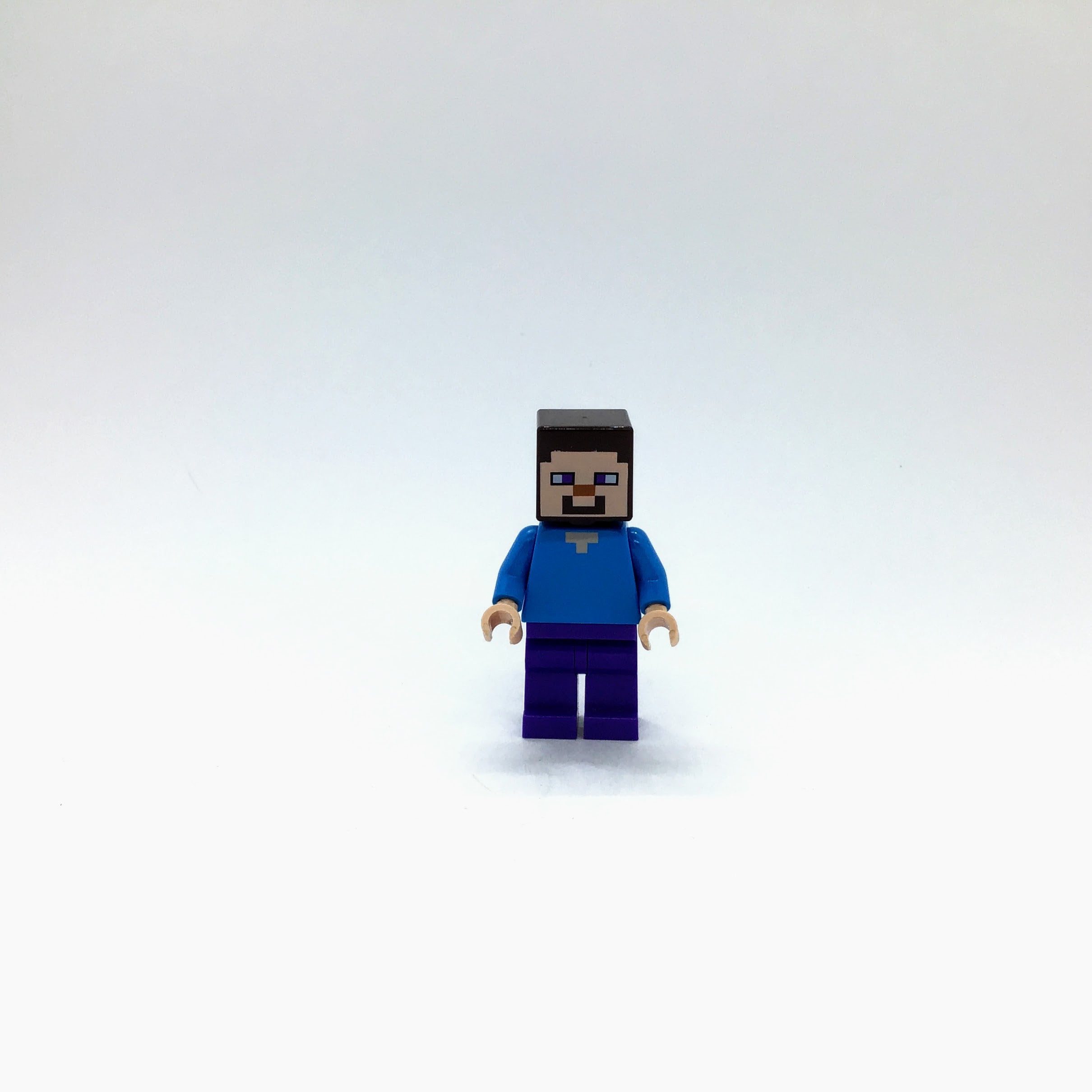 Lego Steve Minifigure Lego Minecraft Etsy New Zealand
