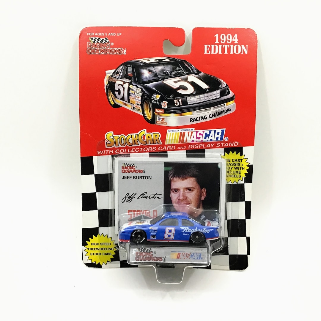 Jeff Burton NASCAR Racing Champions Die Cast Car - Etsy