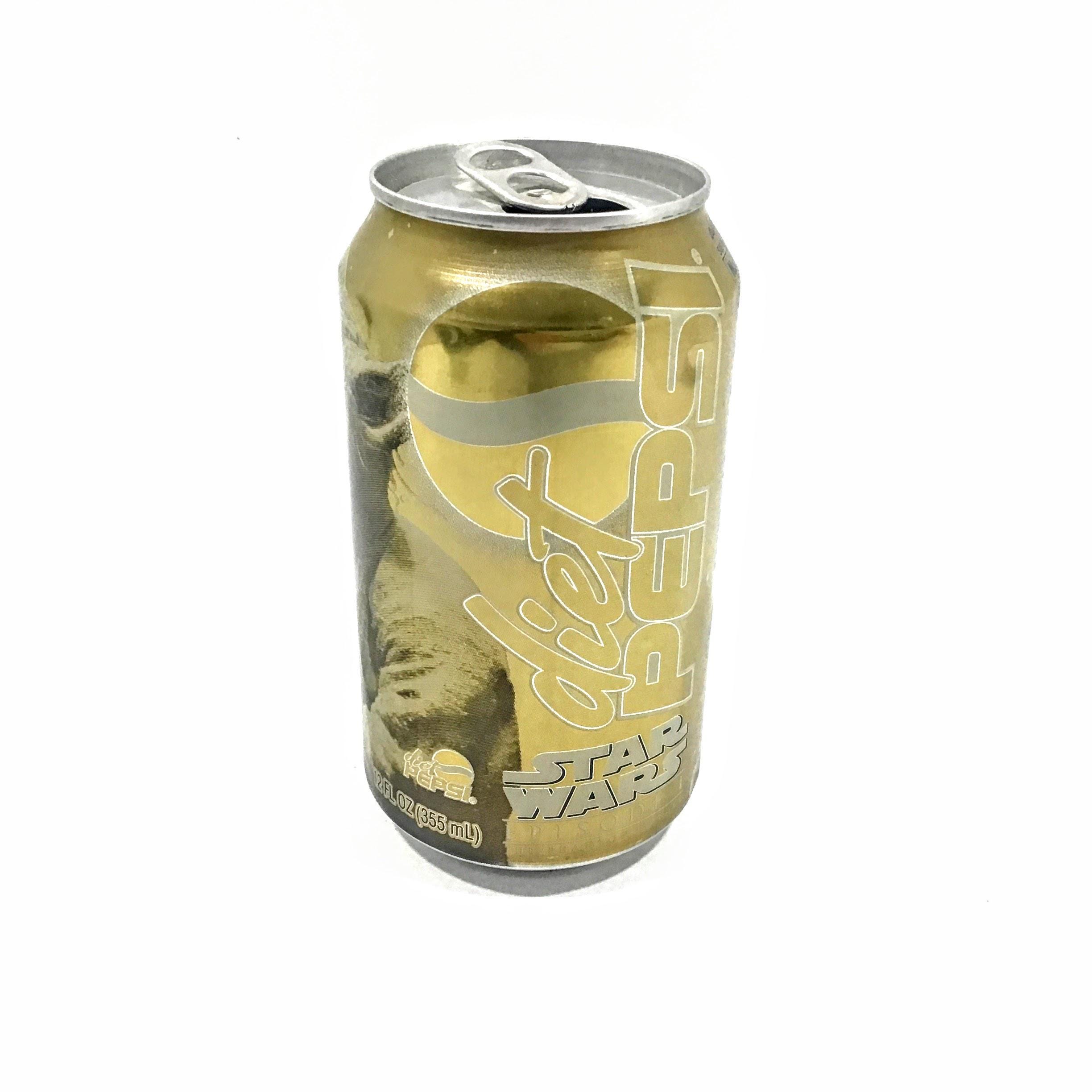 PEPSI スターウォーズ STARWARS ヨーダ Limited Edition Yoda Gold Star Wars Diet Pepsi Can Collectors