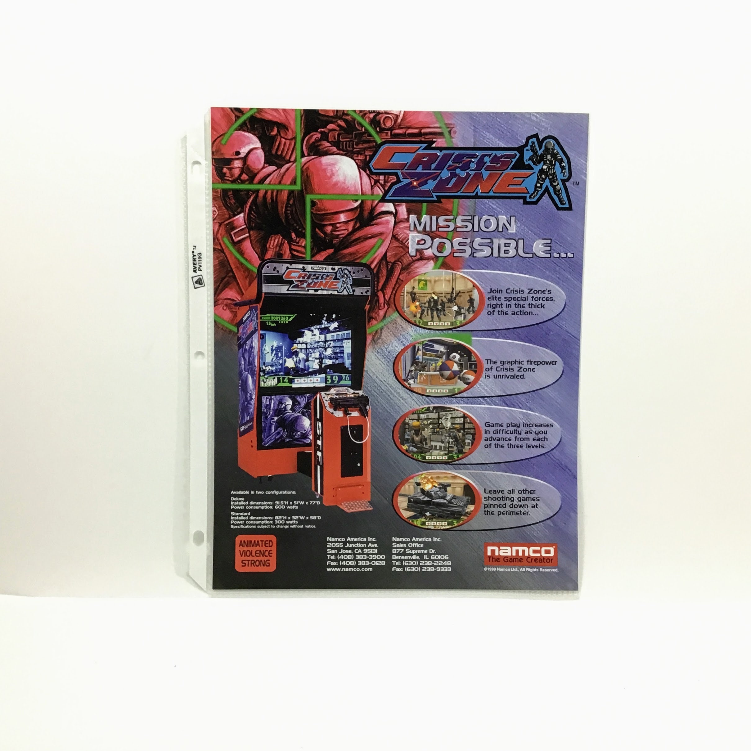 Crisis zone arcade game compunaxre