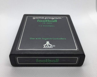 Atari 2600 Football Video Game Cartridge