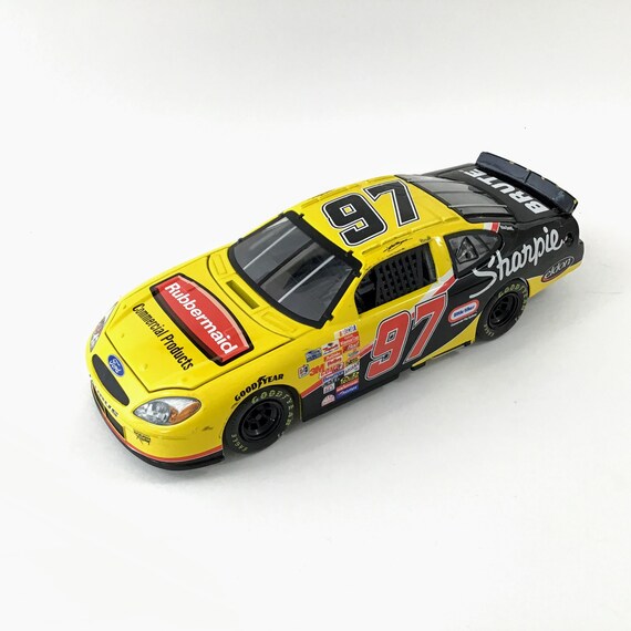 124 Scale KURT BUSH NASCAR 97 Rubbermaid Sharpie Car Diecast Etsy