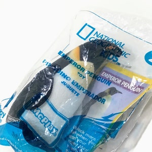 EMPEROR PENGUIN Toy National Geographic Kids Mcdonald's - Etsy