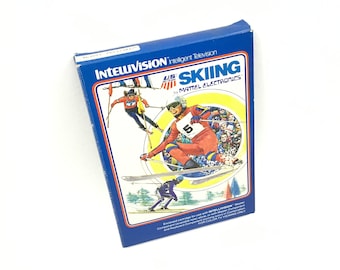 SKIING Intellivision Video Game - CIB