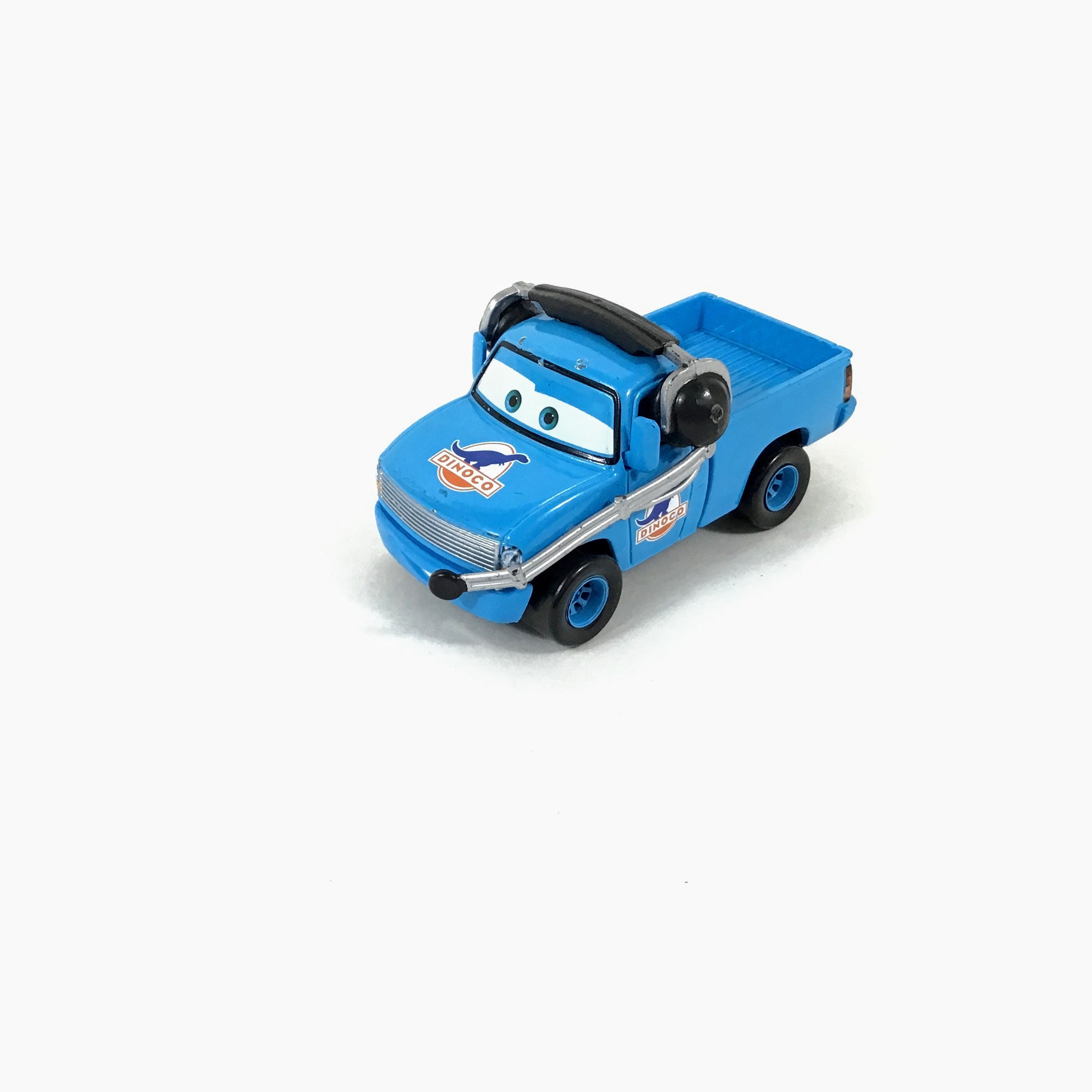 Disney / Pixar Cars Series 1 Blue Dinoco Lightning McQueen Diecast Car