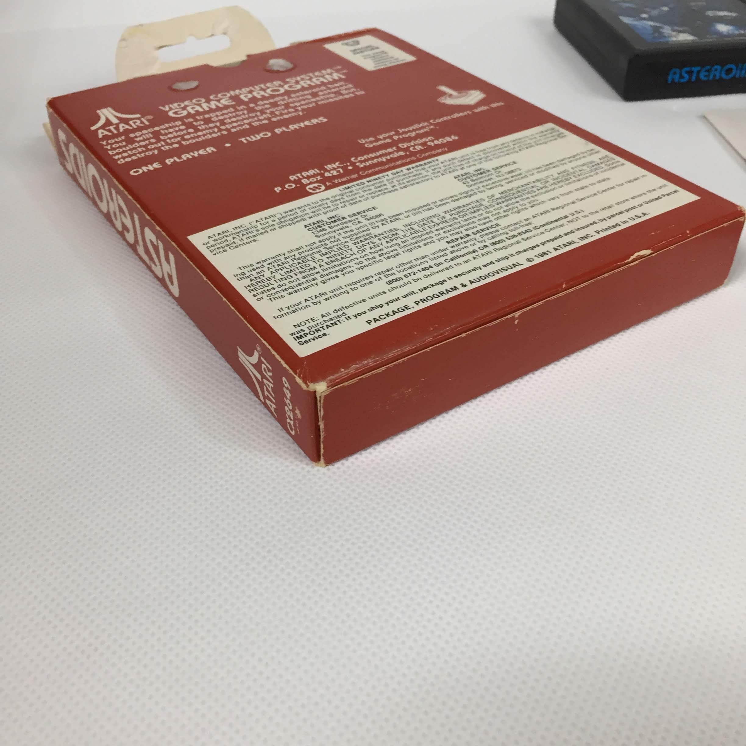 Atari 2600 Astreoids Video Game and Box | Etsy