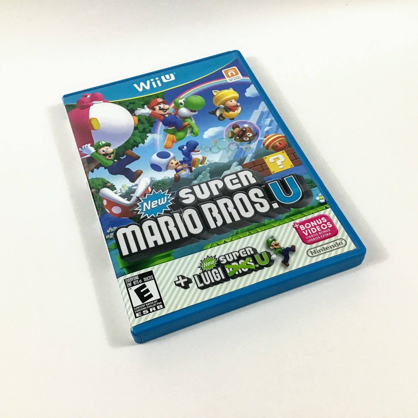 New Super Mario Bros U Nintendo Wii U Video Game Etsy
