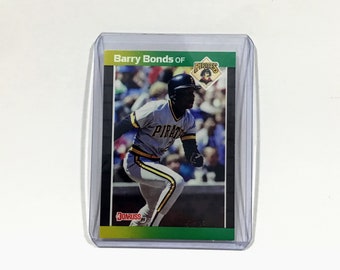 Barry Bonds 1989 89 Donruss Baseball Card Pittsburgh Pirates