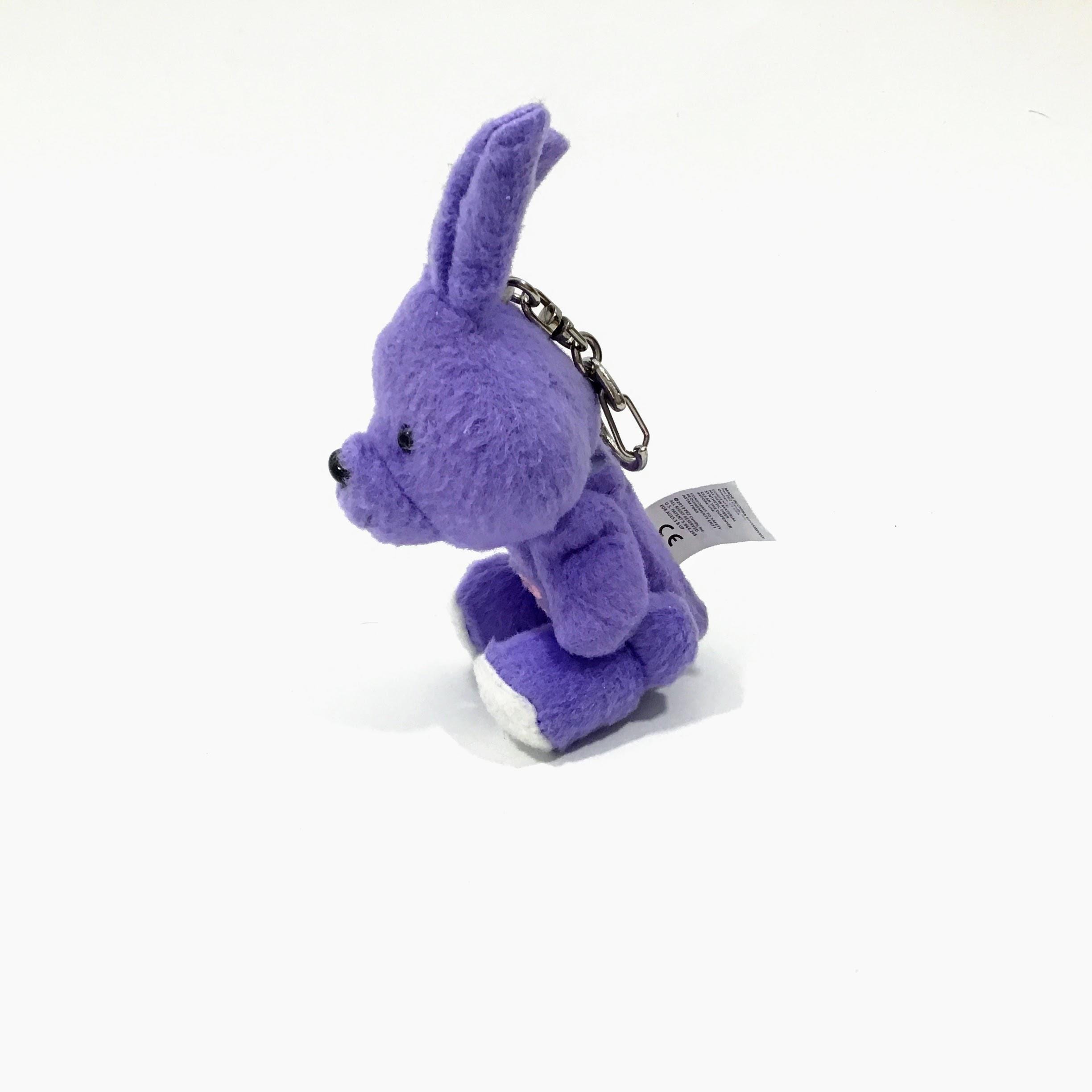 Vintage Purple Bunnie Rabbit Plush PEZ Dispenser Clip Keychain - Etsy