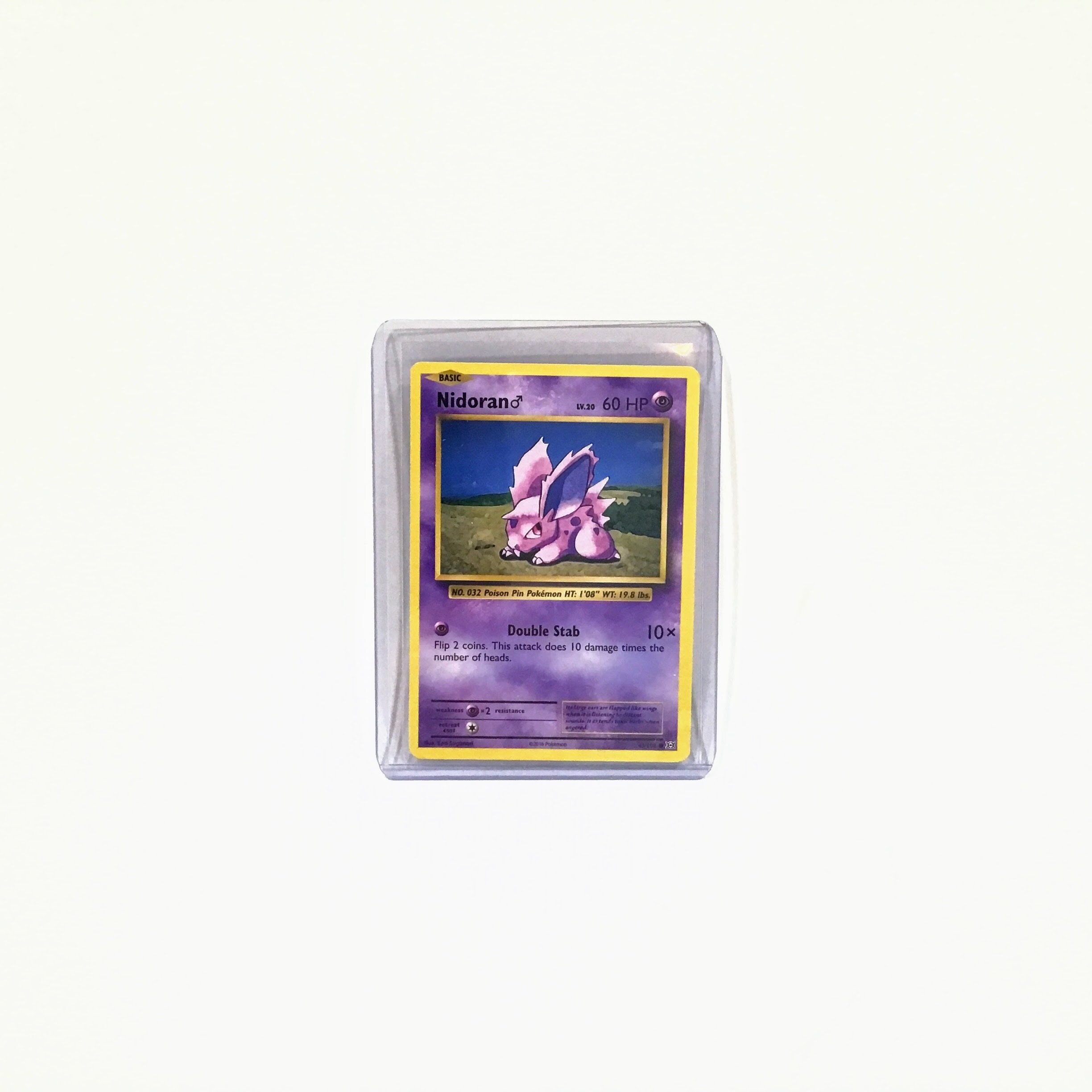 Pokemon Nidoran 43/108 Pokmon Card - Etsy
