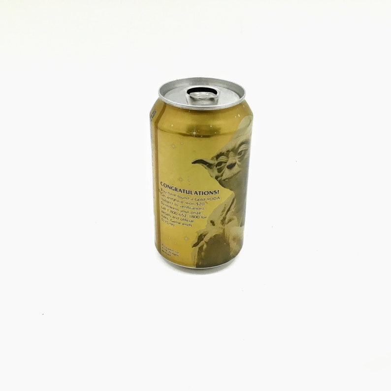 Diet Pepsi Gold YODA STAR WARS Can image 2