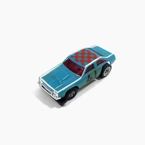 TCR Ideal #41 Chevy Nova Blue Jam Car Slot Car HO 1/64 Scale