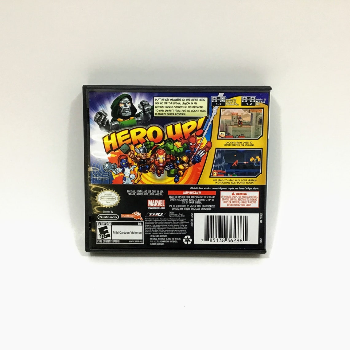 MARVEL Super Hero Squad Nintendo DS Video Game Etsy