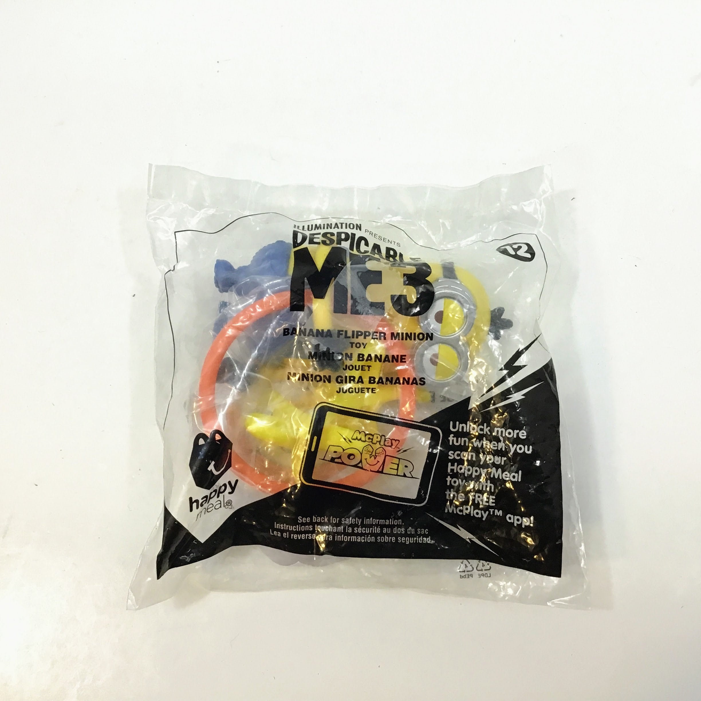 Buy BANANA FLIPPER Despicable Me 3 Mcdonald s Happy Meal Toy 12