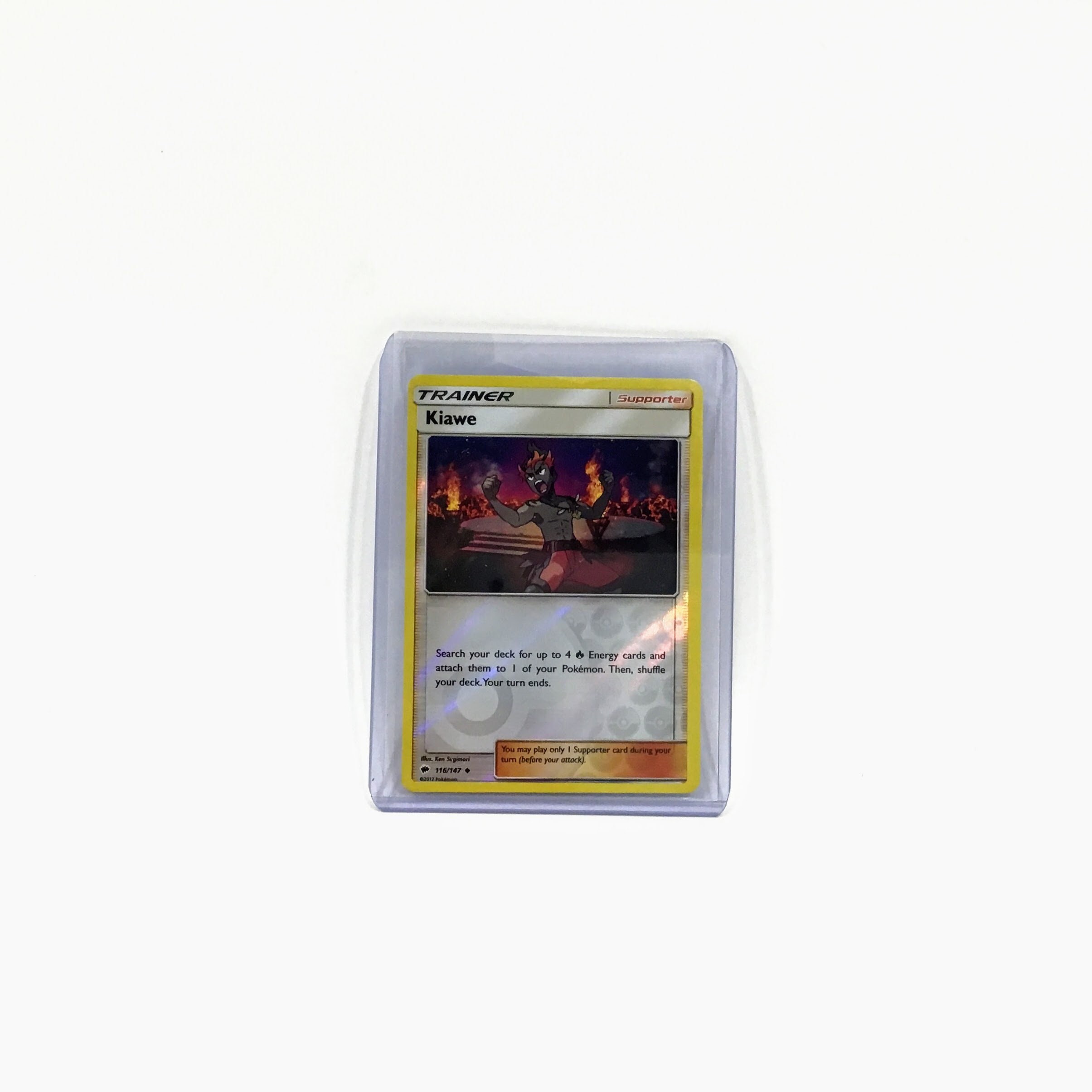 kiawe pokemon card price Amazon.com: Pokemon Sun & Moon Burning Shadows Ultra Rare Kiawe #144 : Toys  & Games