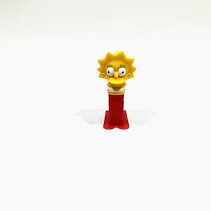 Vintage Lisa Simpson Mini PEZ Dispenser - PEZ The Simpsons Collection