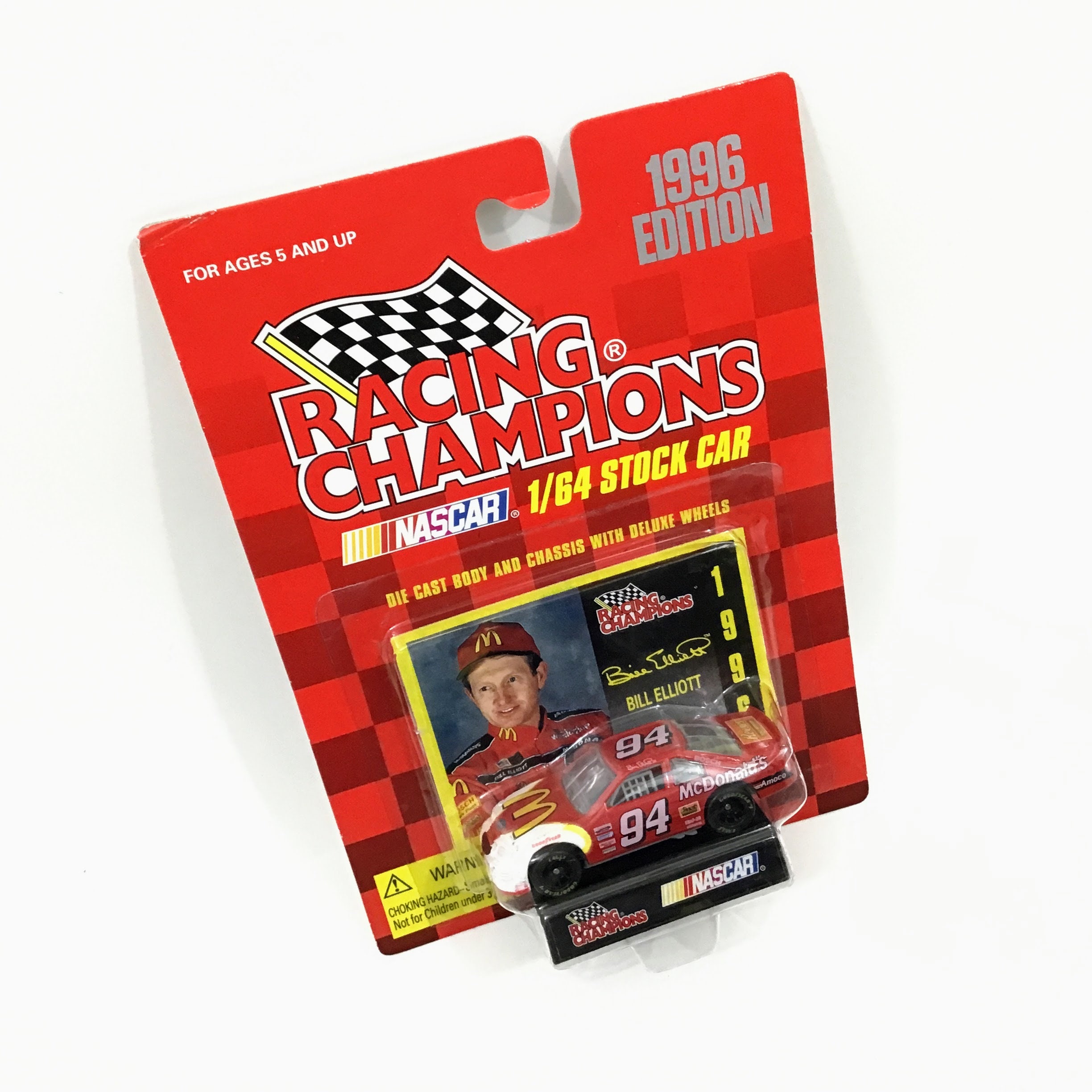 Mcdonalds NASCAR Bill Elliott 94 Racing Champions Stock Car