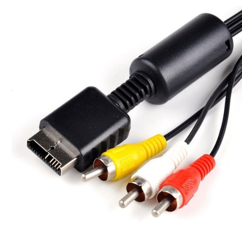 Playstation 2 PS2 AV Wire & Power Cord Wire Cable Etsy