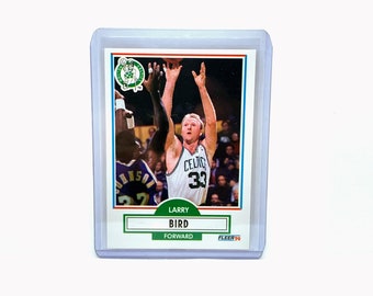 Larry Bird 1990 Fleer Basketball Trading Card