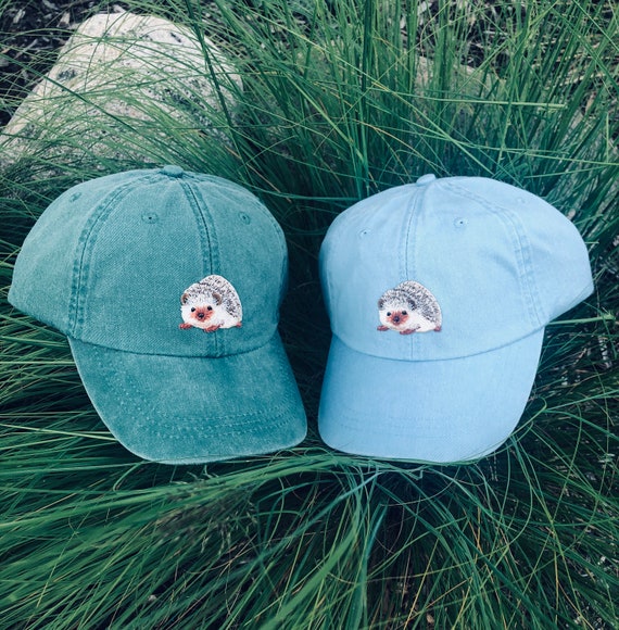 Hedgehog Hat Dad Cap With Hedgehog 