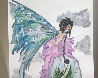 Air Pollution Fairy, Futuristic Art, Dystopian Art, Magick, Pagan Aesthetic