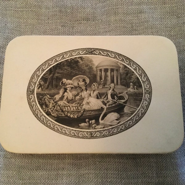 Antique French chocolate/Bon Bon  box