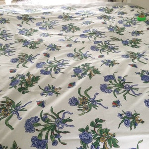 2 pieces of vintage Laura Ashley fabric from 1989