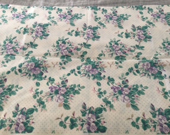 La plus belle pièce de tissu Laura Ashley inutilisée de 1987