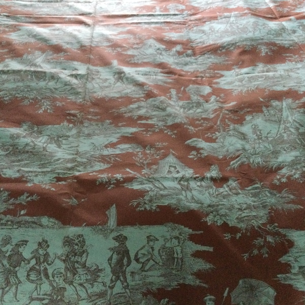 pièce en tissu toile vintage